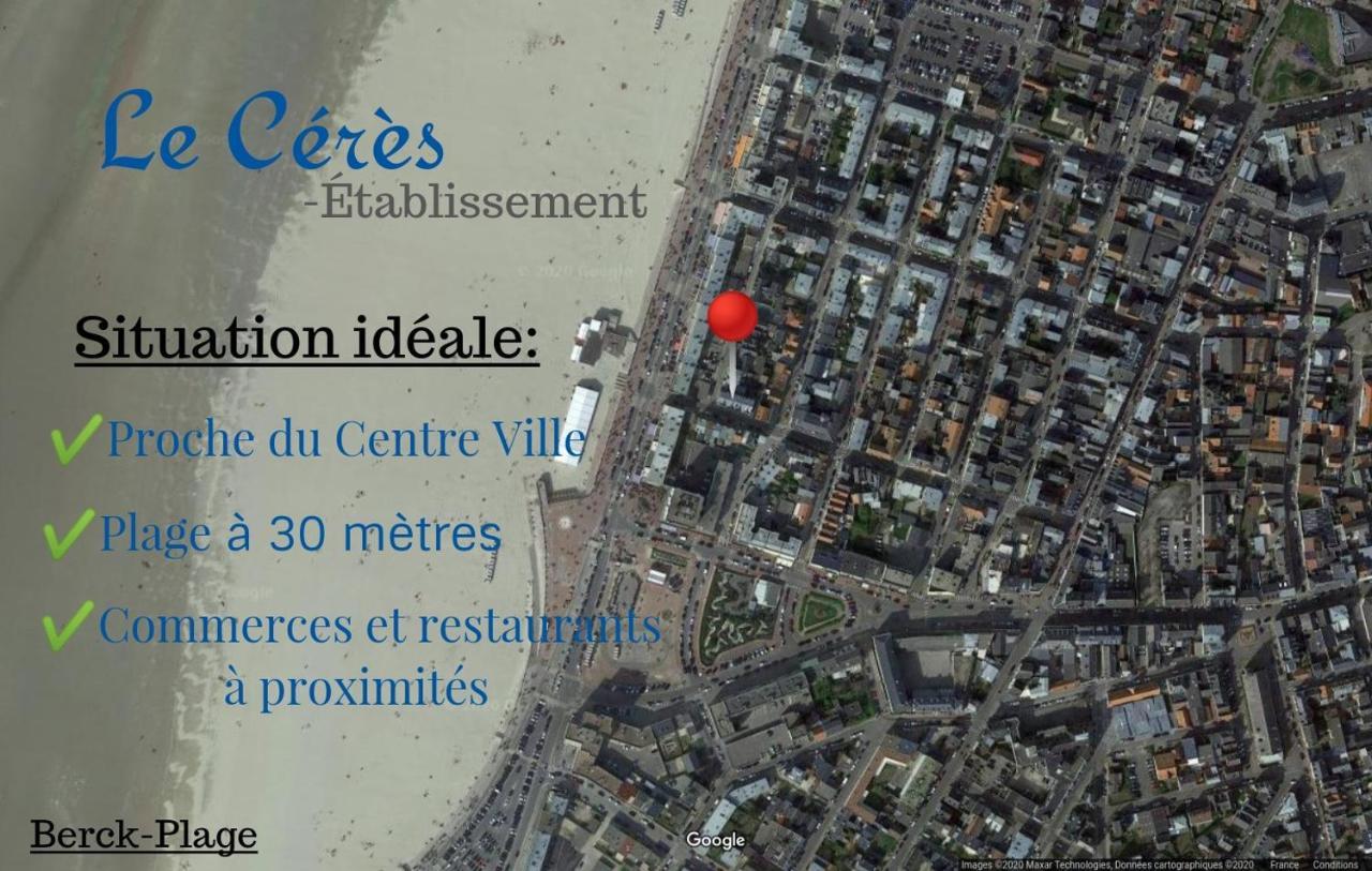 Appartement A 30 M De La Plage - Balcon - Proche Centre - Wifi -Le Ceres 3 Berck Exteriör bild